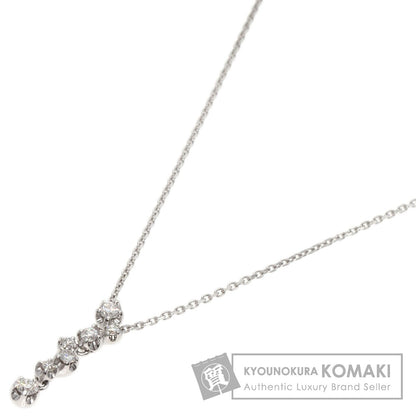 STAR JEWELRY   Necklace Diamond K18 White Gold Ladies