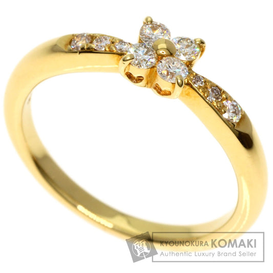 Ponte Vecchio   Ring Diamond K18 Yellow Gold Ladies