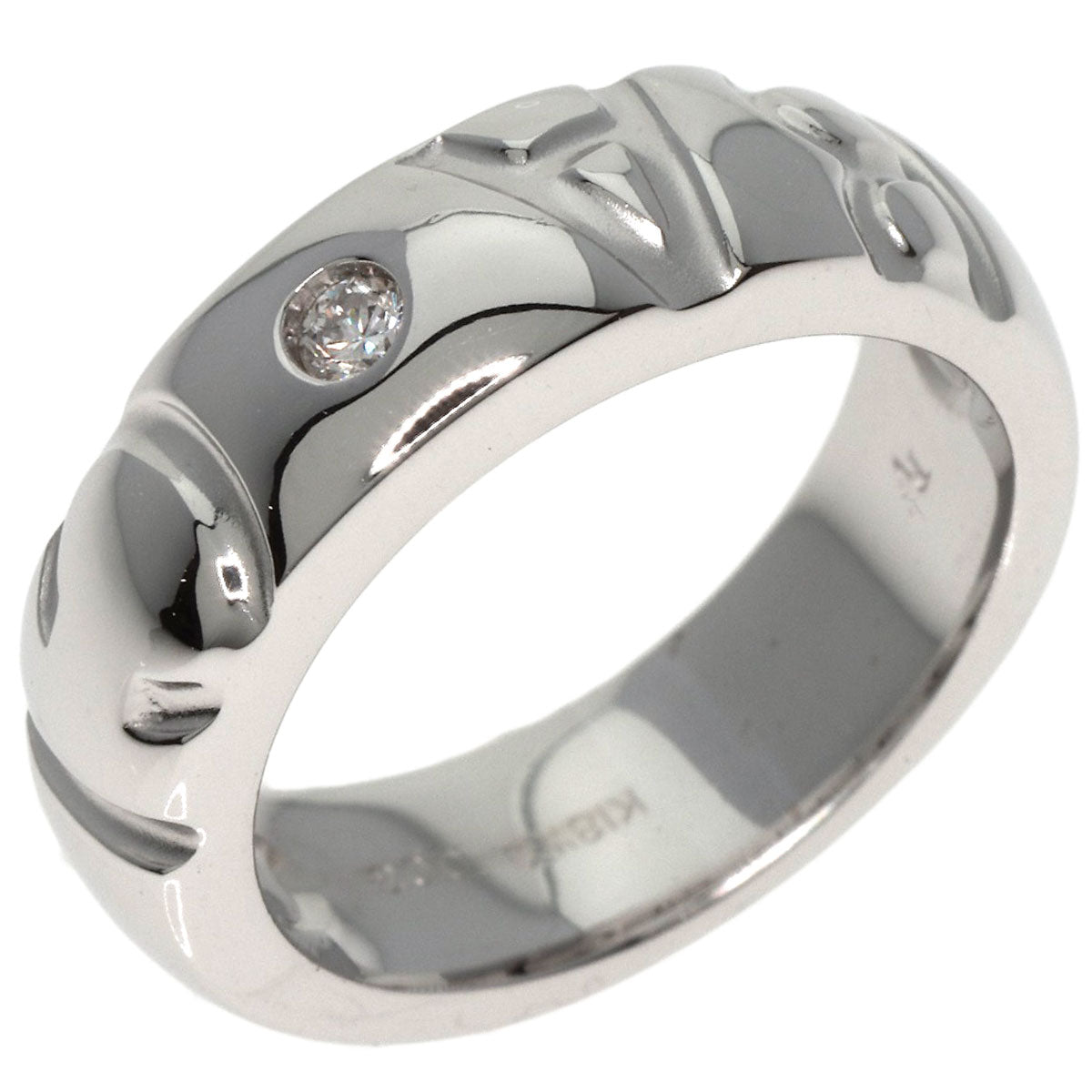 Ponte Vecchio   Ring Diamond K18 White Gold Ladies