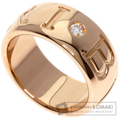 BVLGARI   Ring Monologo Ring 1P Diamond #49 K18 Pink Gold Ladies