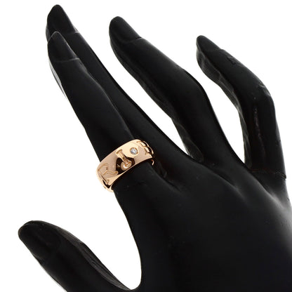 BVLGARI   Ring Monologo Ring 1P Diamond #49 K18 Pink Gold Ladies