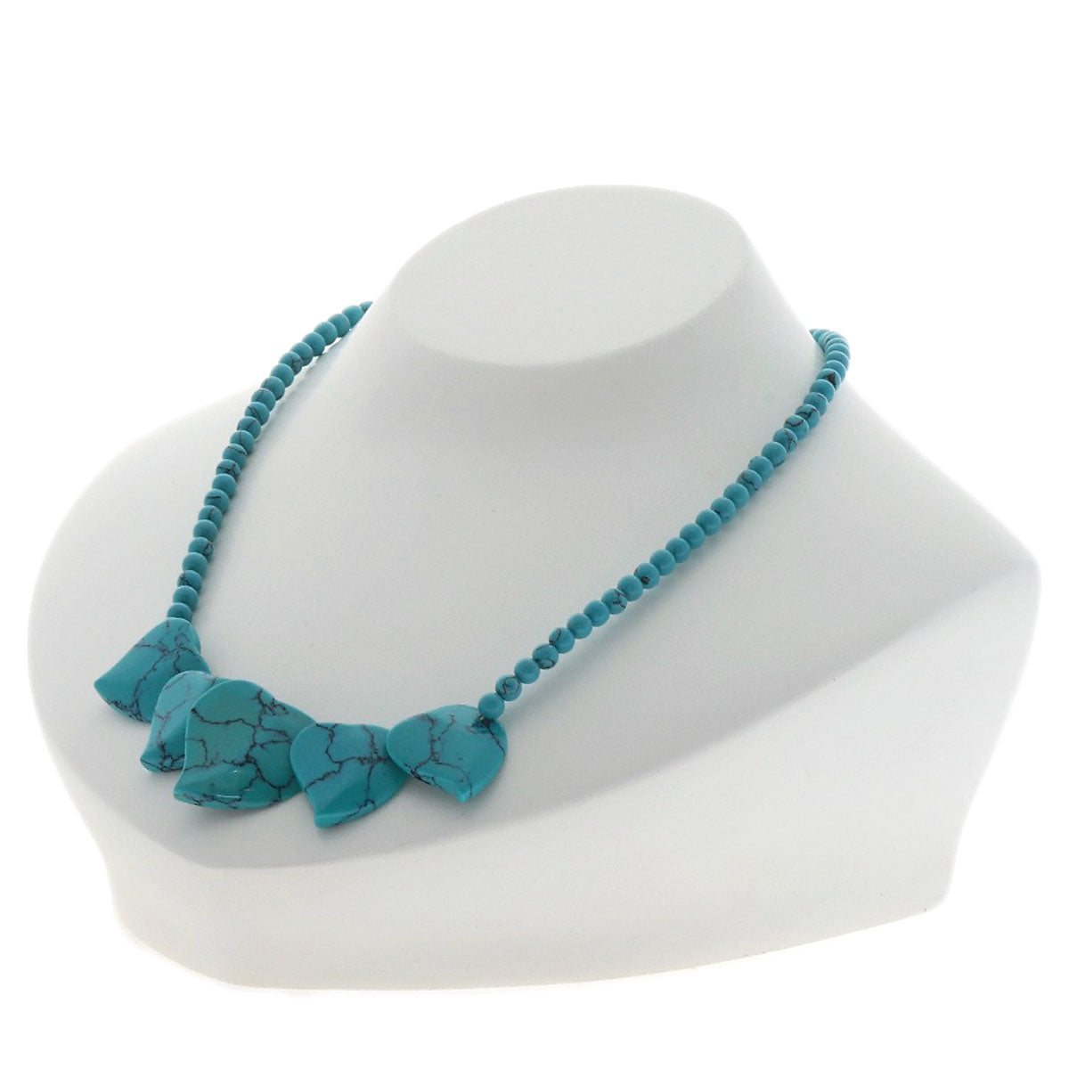 Coral Coral turquoise style Lapis style Set of 3 Necklace Metal  g　Ladies