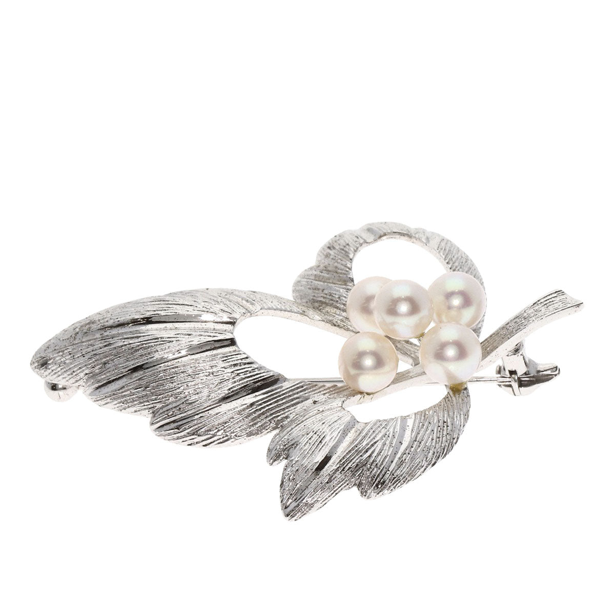 MIKIMOTO   Brooch Pearl Pearl Silver Ladies