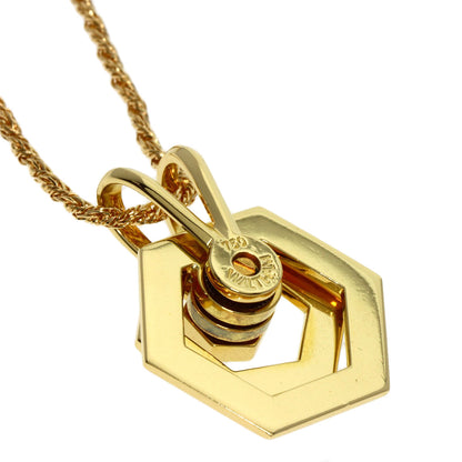 WALTHAM   Necklace swing diamond K18 Yellow Gold Ladies