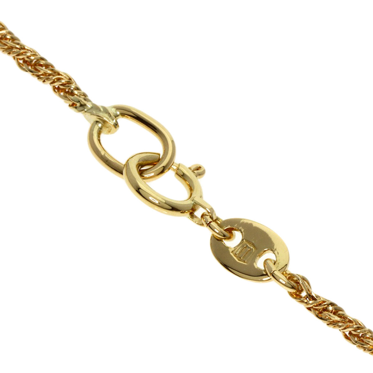 WALTHAM   Necklace swing diamond K18 Yellow Gold Ladies