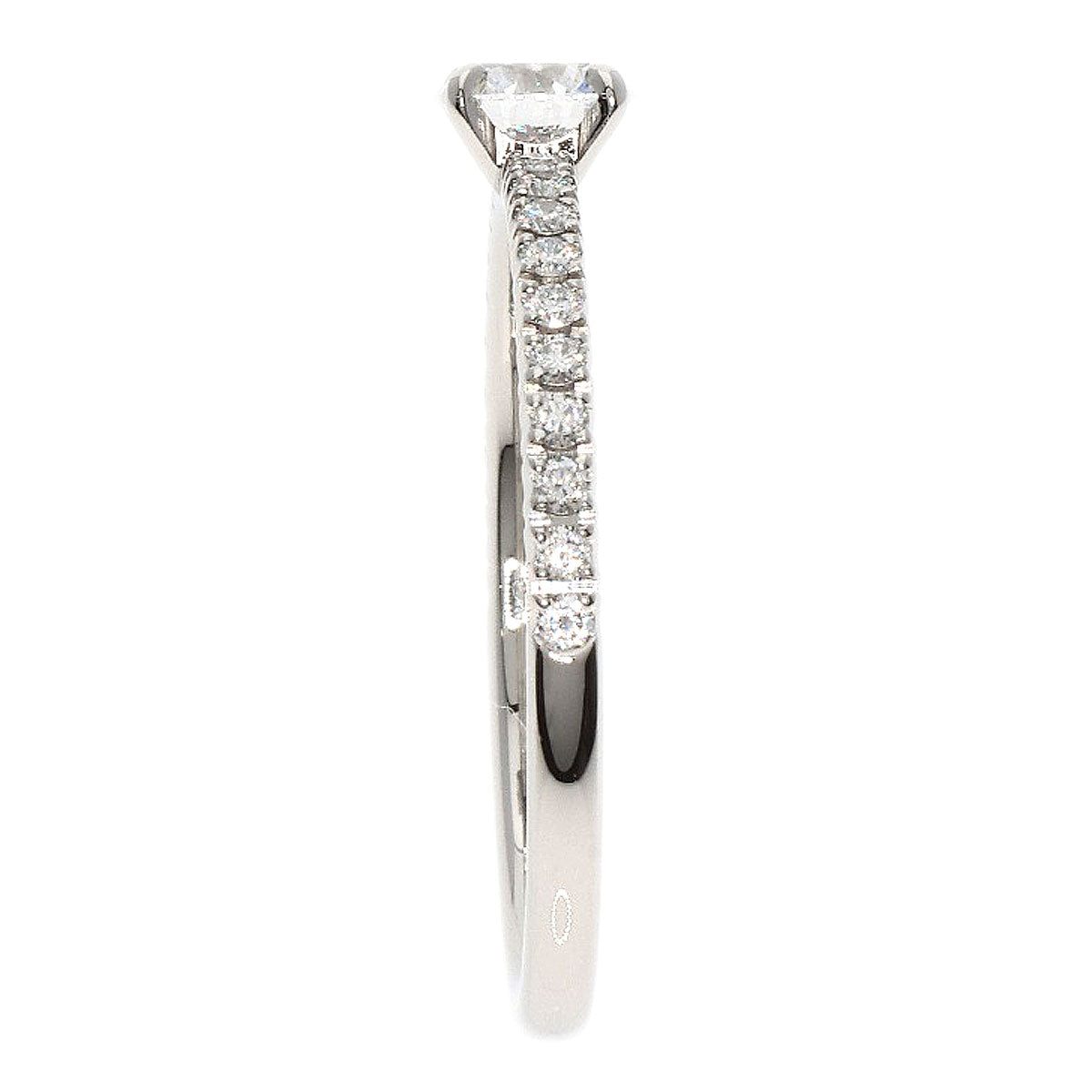 CARTIER   Ring Etincel de Cartier Solitaire Diamond #47 Platinum PT950 Ladies