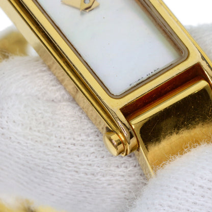 GUCCI Square face Watches 1500L Gold Plated/Gold Plated Ladies