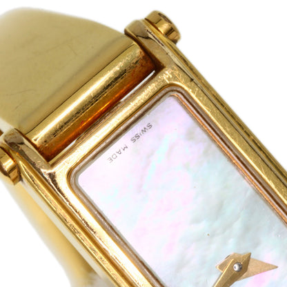 GUCCI Square face Watches 1500L Gold Plated/Gold Plated Ladies