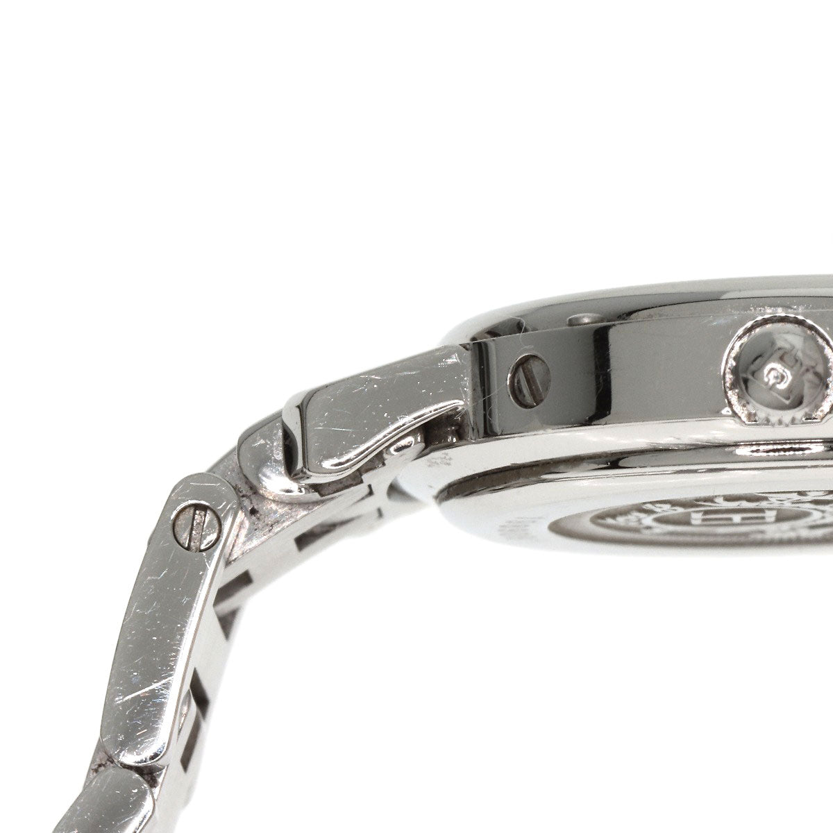 HERMES Clipper Nacre Watches CL4.210 Stainless Steel/Stainless Steel Ladies