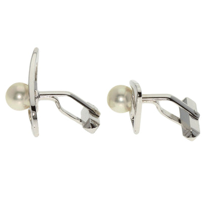 MIKIMOTO   cuffs Pearl Pearl Silver mens