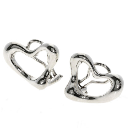 TIFFANY&Co.   Earring Open heart Silver Ladies