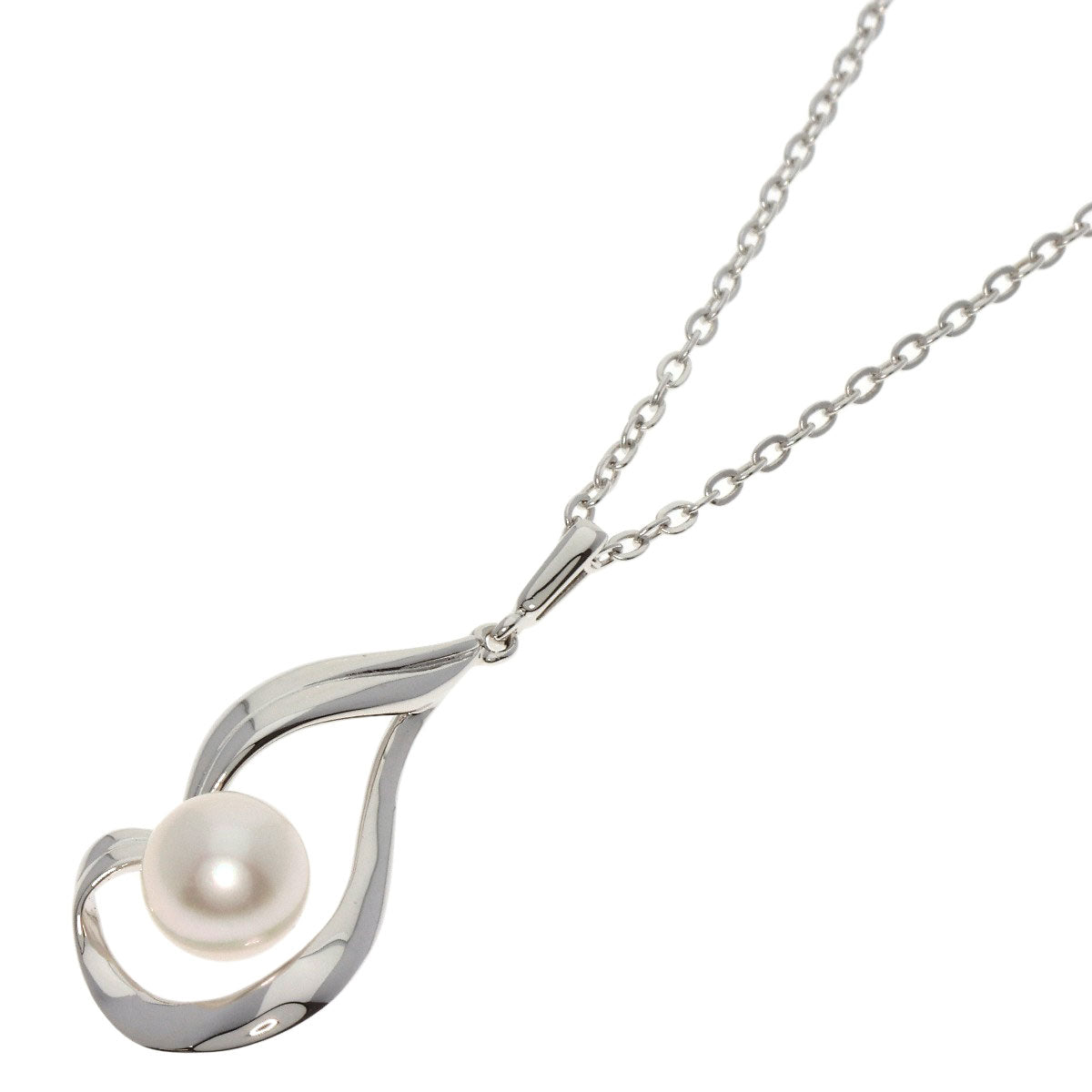 MIKIMOTO   Necklace Akoya pearl Pearl Silver Ladies