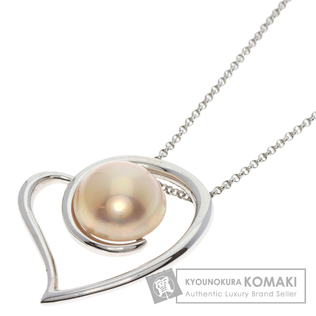 TASAKI   Necklace Mabe Pearl Pearl Silver Ladies