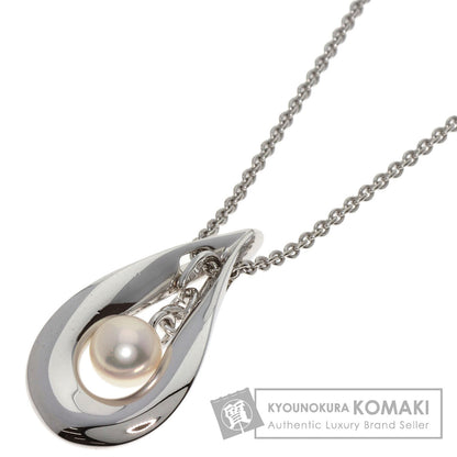 MIKIMOTO   Necklace Pearl Pearl Silver Ladies