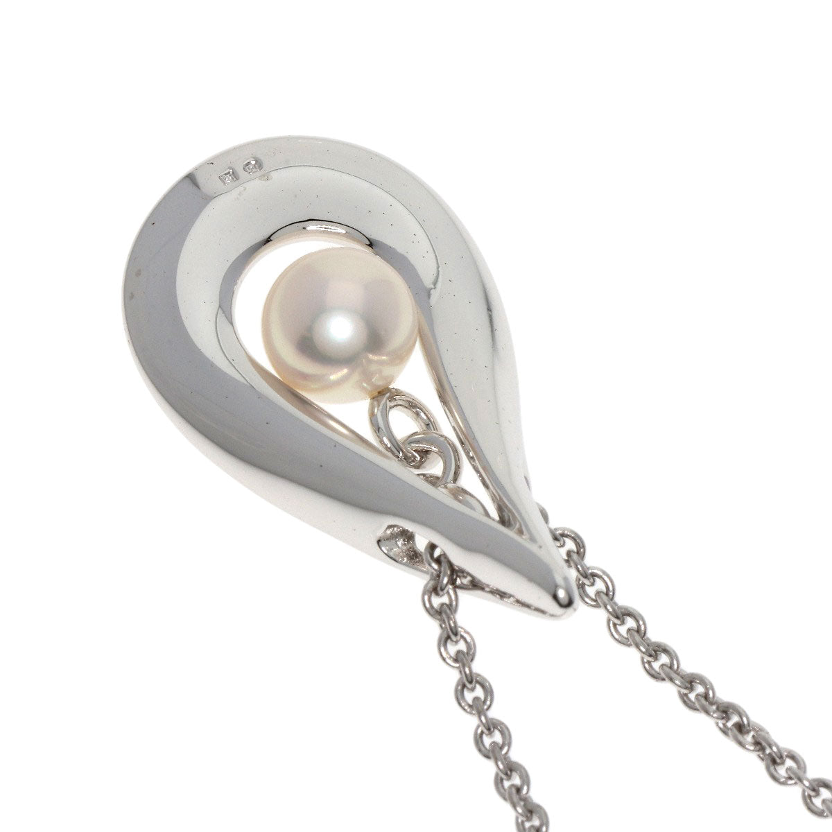 MIKIMOTO   Necklace Pearl Pearl Silver Ladies