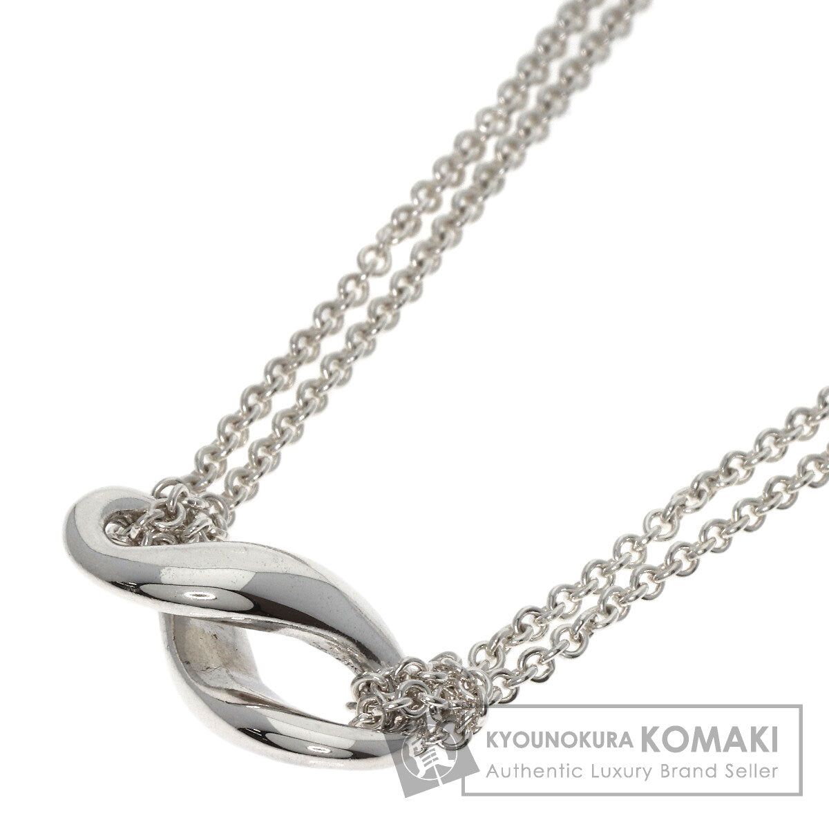 TIFFANY&Co.   Necklace Infinity Silver Ladies