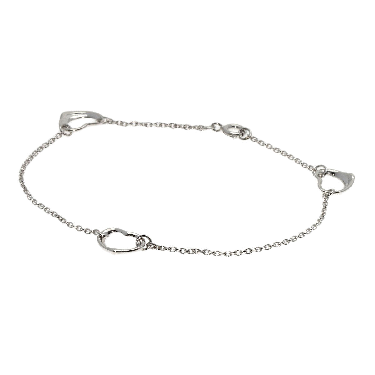 TIFFANY&Co.   Bracelet Open heart Silver Ladies