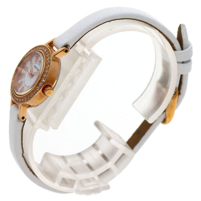 AGATHA Round face Watches  PGP/Leather Ladies