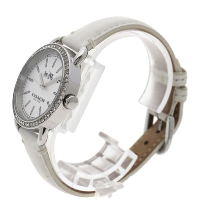 COACH Square face Watches CA.105.7.14 Stainless Steel/Leather Ladies