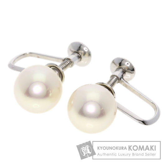 TASAKI   Earring Akoya pearl Pearl K14 White Gold Ladies