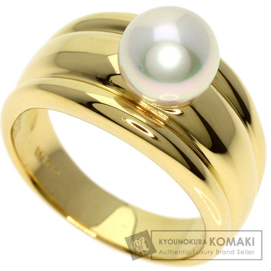 MIKIMOTO   Ring Pearl Pearl K18 Yellow Gold Ladies