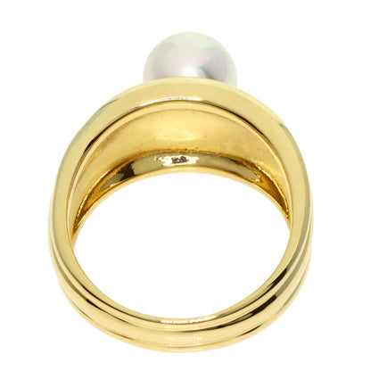 MIKIMOTO   Ring Pearl Pearl K18 Yellow Gold Ladies