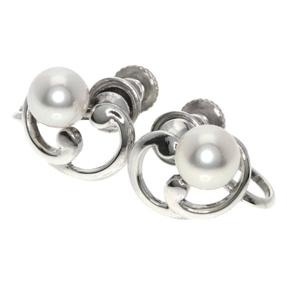 MIKIMOTO   Earring Pearl Pearl Silver Ladies