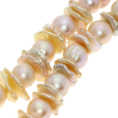 Pearl Pearl Necklace Silver  99.1g　Ladies