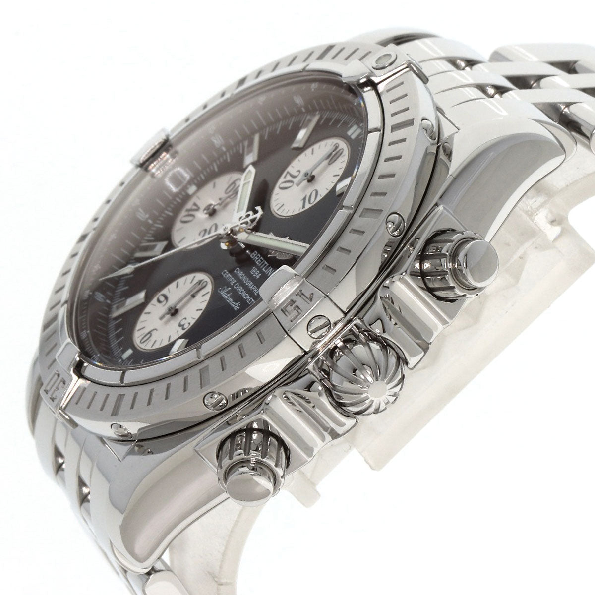 BREITLING Chronomat Evolution Watches A13356 Stainless Steel/Stainless Steel mens