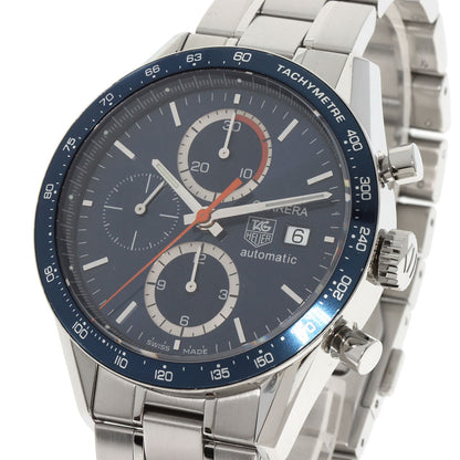 TAG HEUER Carrera Chronograph Watches CV2015-3 Stainless Steel/Stainless Steel mens