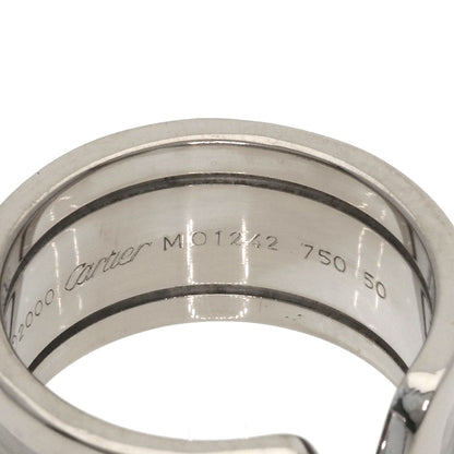 CARTIER   Ring C2リング LM #50 K18 White Gold Ladies