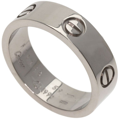 CARTIER   Ring love ring #59 K18 White Gold unisex