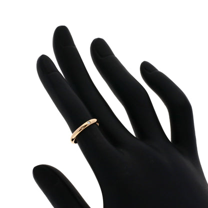 CARTIER   Ring 1895 Wedding 1P Diamond #46 K18 Pink Gold Ladies