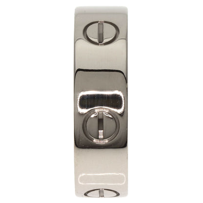 CARTIER   love ring #59 Ring  K18 White Gold unisex [Used]