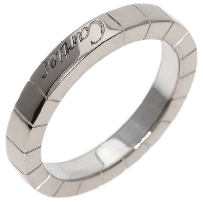 CARTIER   Ring Lanier Ring # 51 K18 White Gold Ladies