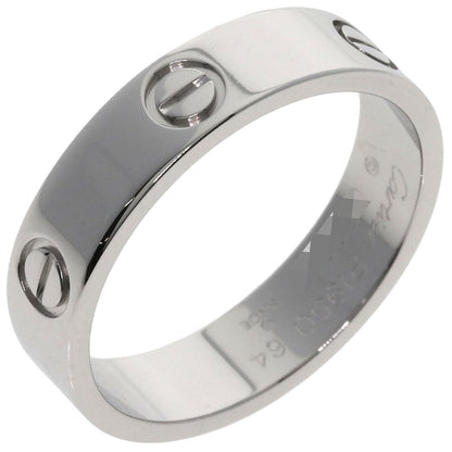 CARTIER   love ring #64 Ring  Platinum PT950 mens [Used]