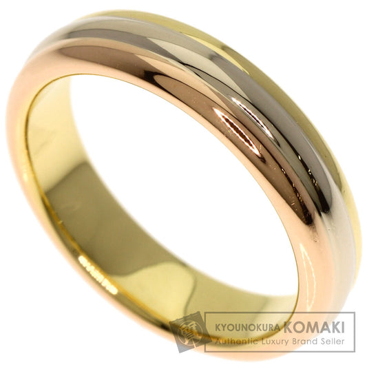CARTIER Three color # 50 Ring K18 Yellow Gold 18K Pink GoldLadies [Used]