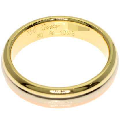 CARTIER Three color # 50 Ring K18 Yellow Gold 18K Pink GoldLadies [Used]