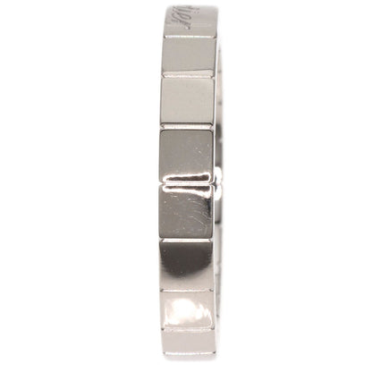 CARTIER   Ring Lanière ring #49 K18 White Gold Ladies