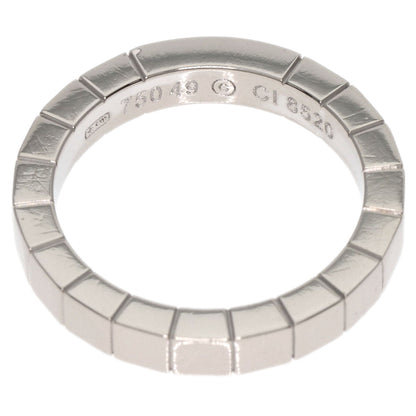 CARTIER   Ring Lanière ring #49 K18 White Gold Ladies