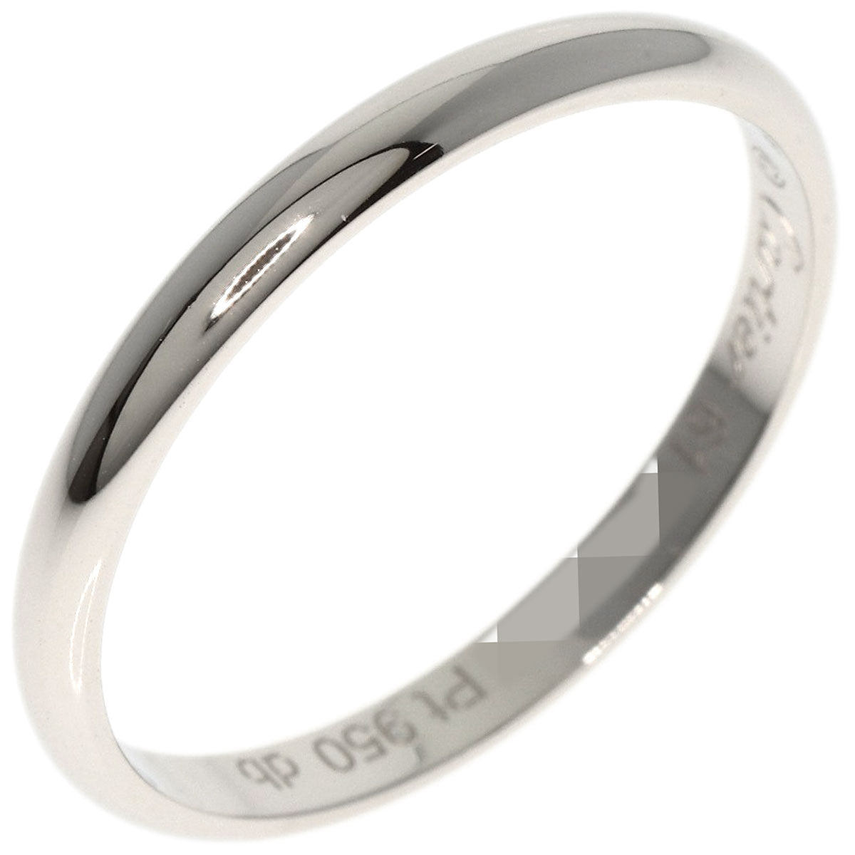 CARTIER   Ring Classic Wedding #61 Platinum PT950 Ladies