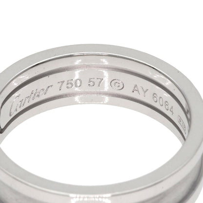 CARTIER   Ring C2 Ring #57 K18 White Gold Ladies