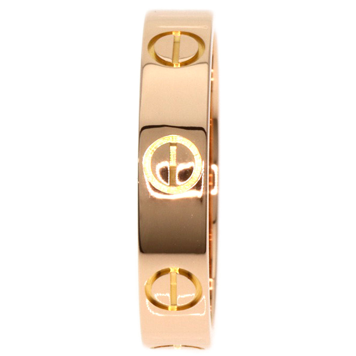 CARTIER   Ring mini love ring #48 K18 Pink Gold Ladies