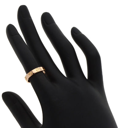 CARTIER   Ring mini love ring #48 K18 Pink Gold Ladies