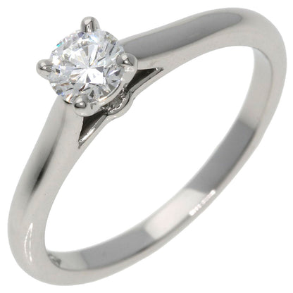 CARTIER   Ring Solitaire 1P Diamond #49 Platinum PT950 Ladies