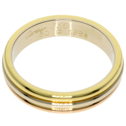 CARTIER   Ring Three color # 50 K18 Yellow Gold 18K Pink GoldLadies