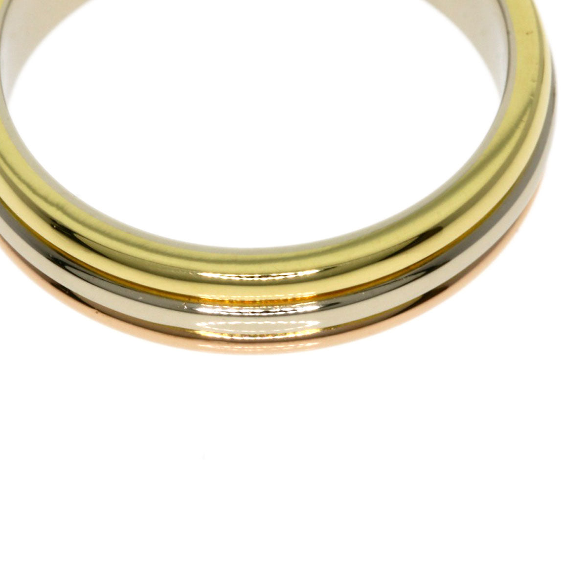 CARTIER   Ring Three color # 50 K18 Yellow Gold 18K Pink GoldLadies