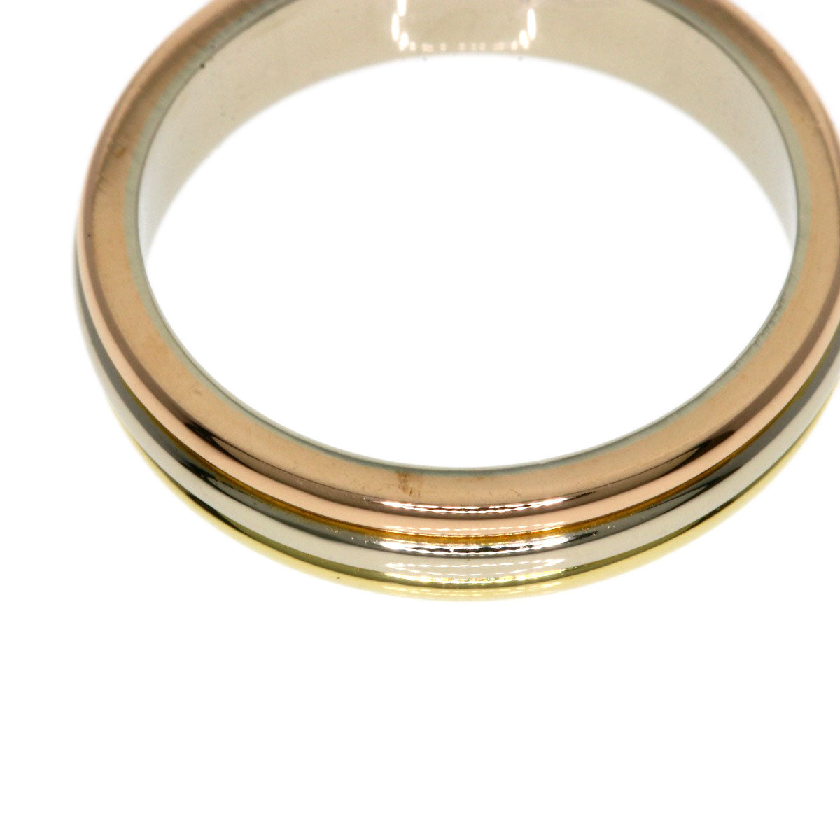 CARTIER   Ring Three color # 50 K18 Yellow Gold 18K Pink GoldLadies