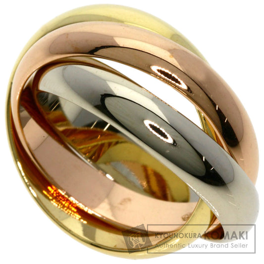 CARTIER   Ring Trinity #50 K18 White Gold 18K Pink GoldLadies