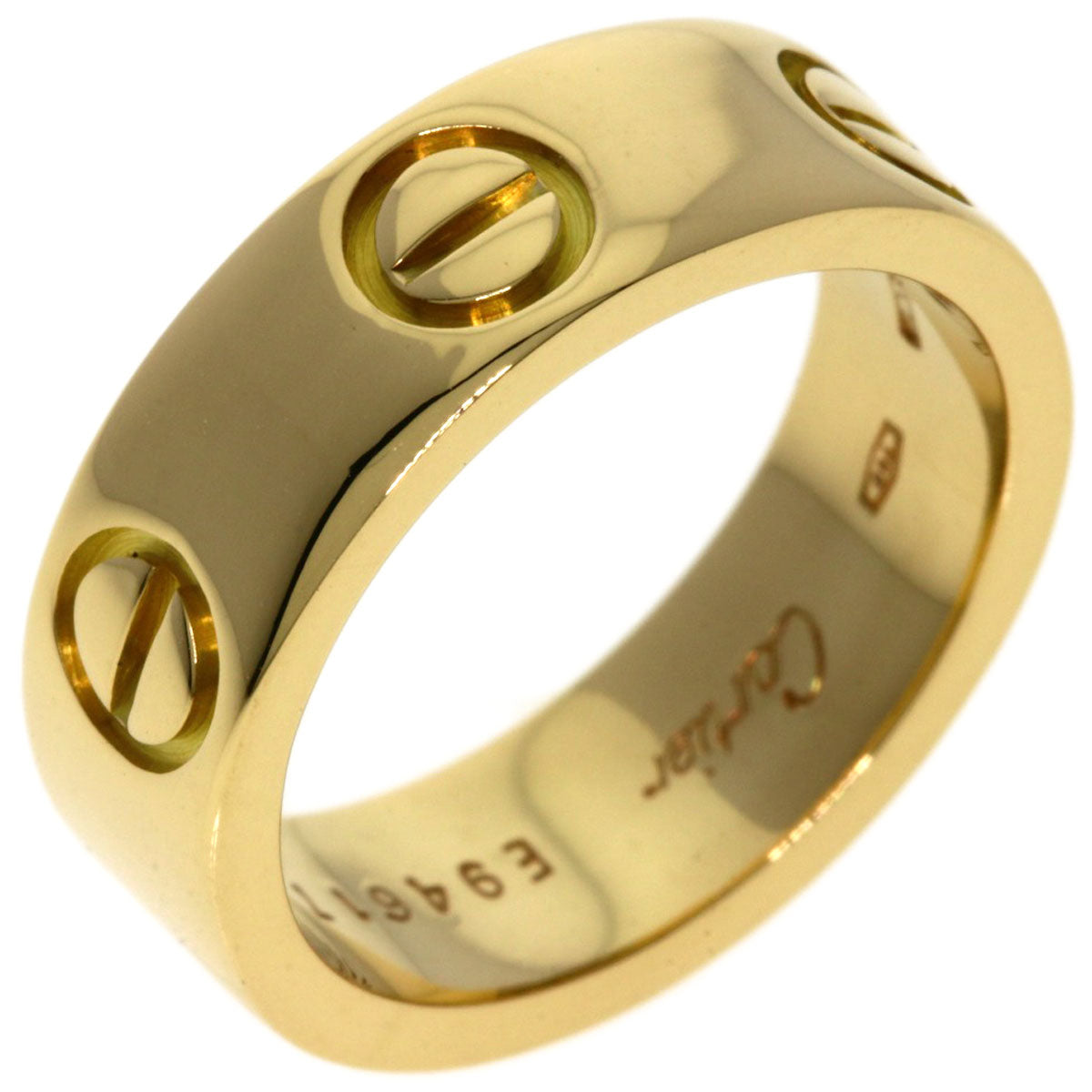 CARTIER   Ring love ring #47 K18 Yellow Gold Ladies